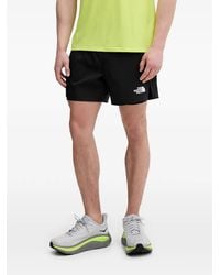 The North Face - Logo-Print Elasticated-Waist Shorts - Lyst
