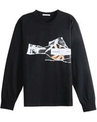 Givenchy - Graphic-Print Long-Sleeve T-Shirt - Lyst