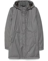 Herno - Medium-Length Coat With Hood - Lyst