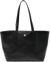Bally - Leren Shopper Met Logo - Lyst