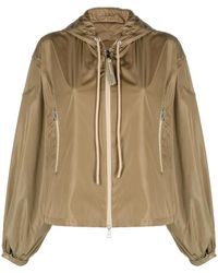 Moncler - Vernois Logo-Print Hooded Jacket - Lyst