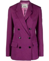 Isabel Marant - Sheril Double-Breasted Blazer - Lyst