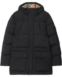 Burberry - Knight-Patch Puffer Jacket - Lyst