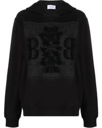 Barrie - Logo-Patch Cotton Hoodie - Lyst