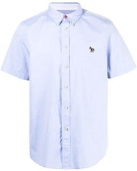 PS by Paul Smith - Zebra Patch Organic Cotton Shirt - Lyst