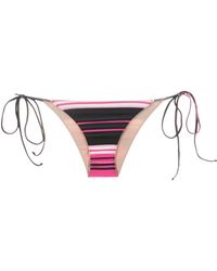 Clube Bossa - Aava Stripe-print Bikini Bottoms - Lyst