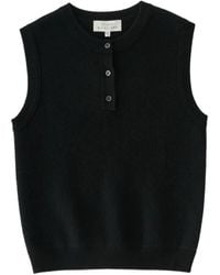 Studio Nicholson - Aurel Half-Placket Vest - Lyst