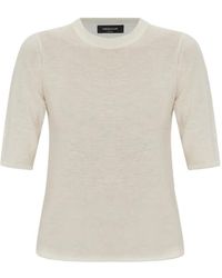 Fabiana Filippi - Sequin-Embellished Short-Sleeve T-Shirt - Lyst