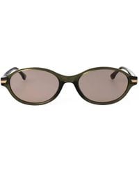 Victoria Beckham - Oval-Frame Sunglasses - Lyst