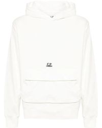 C.P. Company - Cotton Diagonal Mixed Hoodie - Lyst