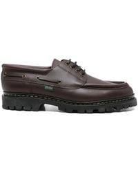 Paraboot - Chimey Leather Lace-Up Shoes - Lyst