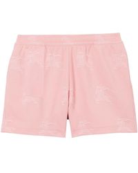Burberry - Equestrian Knight Above-knee Length Shorts - Lyst
