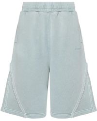 A_COLD_WALL* - Cubist Katoenen Trainingsshorts - Lyst