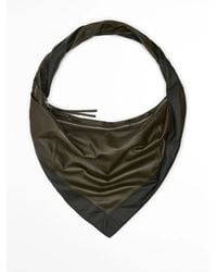 Lemaire - Scarf Leather Shoulder Bag - Lyst