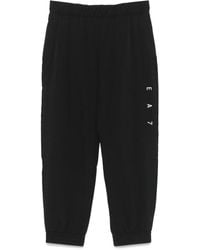 EA7 - Logo Print Track Pants - Lyst
