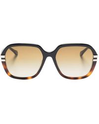 Chloé - West Tortoiseshell Square-frame Sunglasses - Lyst