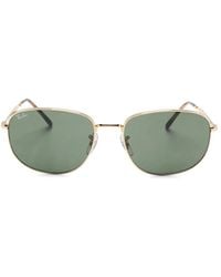 Ray-Ban - Rectangle-Frame Sunglasses - Lyst