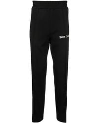Palm Angels - Black Jogging Trousers With Bands - Lyst