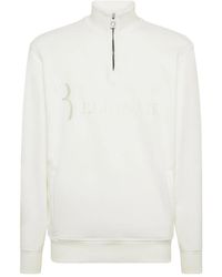 Billionaire - Logo-Embroidered Half-Zip Jacket - Lyst