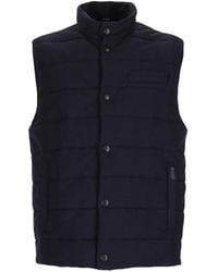 Fay - Chaleco Acolchado Con Cuello Alto - Lyst