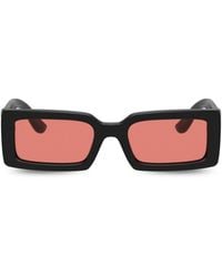 Dolce & Gabbana - Dg Vib3 Rectangle-frame Sunglasses - Lyst