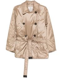 Max Mara - Giacca Doppiopetto Calla Con Cintura - Lyst