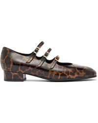 CAREL PARIS - Ballerines Ariana À Imprimé Léopard - Lyst