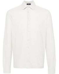 Herno - スプレッドカラー シャツ - Lyst