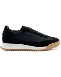 Kiton - Round-Toe Leather Low-Top Sneakers - Lyst