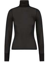 MARCELLA - Eloise Sheer Longsleeve Top - Lyst