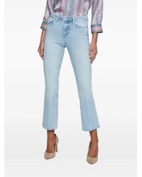 L'Agence - Tati Cropped Jeans - Lyst