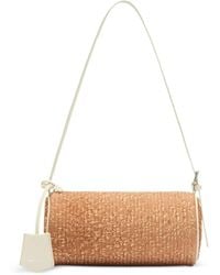 UMBER POSTPAST Knit Shoulder Bag in Green | Lyst
