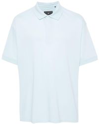 Y-3 - Logo-rubberised Cotton Piqué Polo Shirt - Lyst