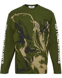 MSGM - グラフィック ロングtシャツ - Lyst
