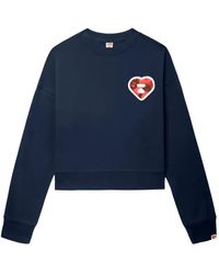 A Bathing Ape - Heart Appliqué Top - Lyst