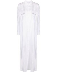 Fabiana Filippi - Side-slits Shirt Dress - Lyst