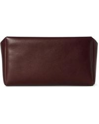 The Row - Squared Compact Leather Clutch - Lyst