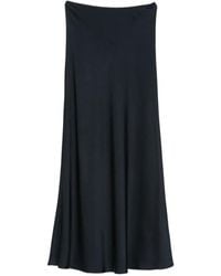 Fabiana Filippi - Satin-Finish Maxi Skirt - Lyst