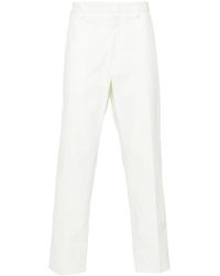 Jil Sander - Gerade Hose Mit Bügelfalten - Lyst