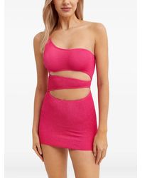 Bondeye - Rico Asymmetric Cut-Out Mini Dress - Lyst