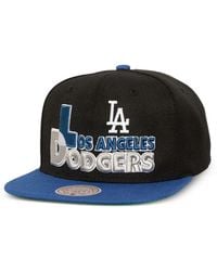 Mitchell & Ness - Los Angeles Dodgers Text Stack 1 Og Cap - Lyst