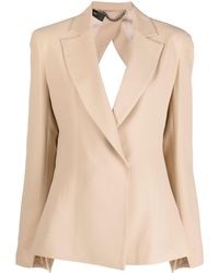 FEDERICA TOSI - Cut-out-tailored Blazer - Lyst