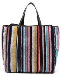 Missoni - Striped Terry-cloth Tote Bag - Lyst