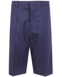 Sofie D'Hoore - Pressed-Crease Wool Shorts - Lyst