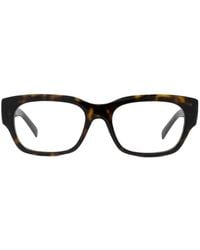 Givenchy - Occhiali Rettangolari Tartarugati - Lyst