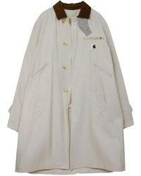 Carhartt - X Sacai Logo Trench Coat - Lyst
