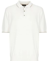 Peserico - Cotton Polo Shirt - Lyst
