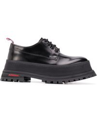 Burberry Jefferson Derby Shoes - Black