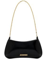 Jacquemus - Le Petit Bisou Chaine Leather Shoulder Bag - Lyst