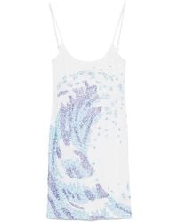 Leslie Amon - Sequin-Embellished La Surf Dress - Lyst